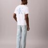 T-shirt med Brushstroke Monologo-grafik T-shirt med Brushstroke Monologo-grafik