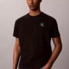 T-shirt med Brushstroke Monologo-grafik T-shirt med Brushstroke Monologo-grafik