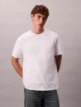 T-shirt med cirkelmotiv och avslappnad passform T-shirt med cirkelmotiv och avslappnad passform