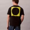 T-shirt med cirkelmotiv och avslappnad passform T-shirt med cirkelmotiv och avslappnad passform