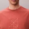 T-shirt med emblem och grafisk logotyp T-shirt med emblem och grafisk logotyp