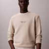 T-shirt med logotyp i frotté och rund hals T-shirt med logotyp i frotté och rund hals