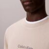 T-shirt med logotyp i frotté och rund hals T-shirt med logotyp i frotté och rund hals