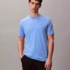 T-shirt med rund hals i Supima-bomull