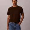 T-shirt med rund hals i Supima-bomull