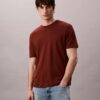 T-shirt med rund hals i Supima-bomull