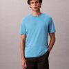 T-shirt med rund hals i Supima-bomull