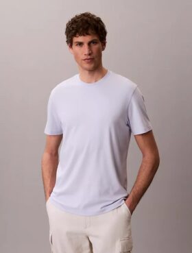 T-shirt med rund hals i Supima-bomull