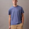 T-shirt med rund hals i Supima-bomull T-shirt med rund hals i Supima-bomull