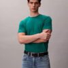 T-shirt med rund hals i Supima-bomull