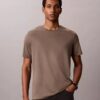 T-shirt med rund hals i Supima-bomull