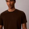 T-shirt med rund hals i Supima-bomull