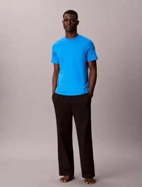 T-shirt med rund hals i Supima-bomull