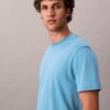 T-shirt med rund hals i Supima-bomull