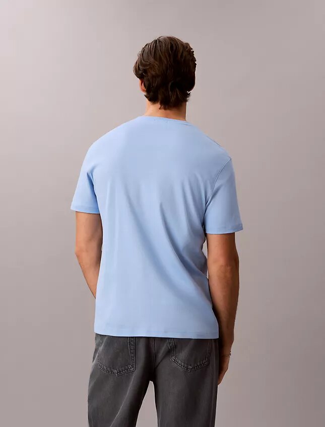 T-shirt med rund hals i Supima-bomull T-shirt med rund hals i Supima-bomull