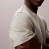 T-shirt med rund hals i Supima-bomull