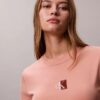 T-shirt med rund hals och Monogram-logotyp T-shirt med rund hals och Monogram-logotyp