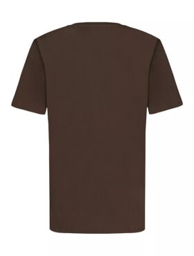T-shirt med rund hals och stencil-logotyp för pojkar