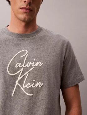 T-shirt med skriptlogotyp