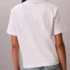 T-shirt med standardlogotyp, boxig passform och rund hals