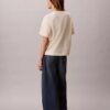 T-shirt med standardlogotyp, boxig passform och rund hals