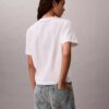 T-shirt med standardlogotyp, boxig passform och rund hals