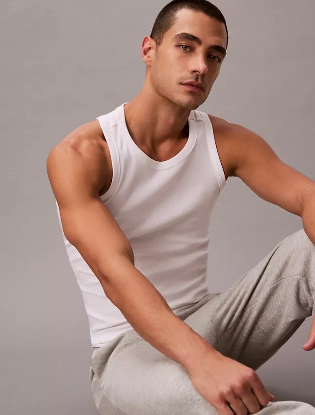 Tanktop i Cotton Stretch Tanktop i Cotton Stretch