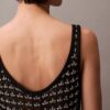 Tanktop med jacquardstruktur Tanktop med jacquardstruktur