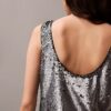 Tanktop med paljetter Tanktop med paljetter
