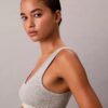 Traditionell, lätt fodrad triangel-Bralette i Cotton Stretch Traditionell, lätt fodrad triangel-Bralette i Cotton Stretch