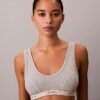 Traditionell, lätt fodrad triangel-Bralette i Cotton Stretch Traditionell, lätt fodrad triangel-Bralette i Cotton Stretch