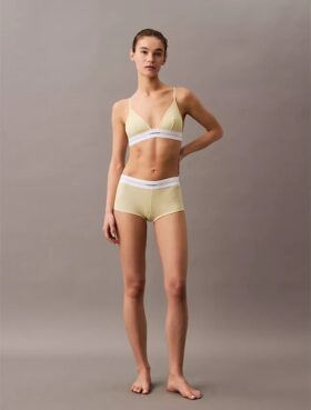 Triangel-Bralette i bomullsmodal med stretchribb, unlined Triangel-Bralette i bomullsmodal med stretchribb, unlined