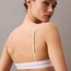 Triangel-Bralette i bomullsmodal med stretchribb, unlined Triangel-Bralette i bomullsmodal med stretchribb, unlined