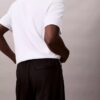 Träningsbyxor i dubbelstickat Träningsbyxor i dubbelstickat