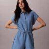 Tvättad chambray-overall Tvättad chambray-overall
