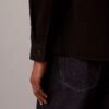 Tvättad twill-övertröja Tvättad twill-övertröja