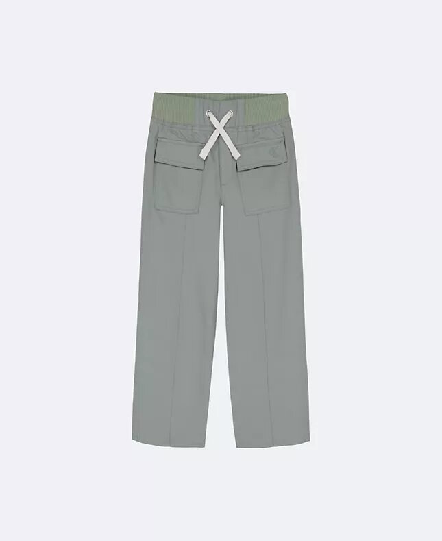 Twillbyxor med vida ben för flickor Twillbyxor med vida ben för flickor
