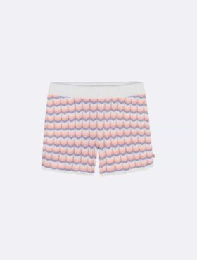 Virkade shorts för flickor