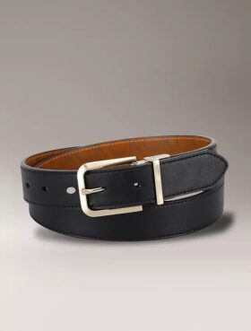 Vändbart bälte med Monogram-logotyp Vändbart bälte med Monogram-logotyp