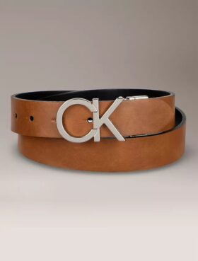 Vändbart bälte med Monogram-logotyp Vändbart bälte med Monogram-logotyp