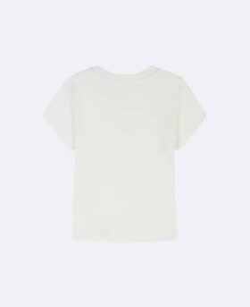 Vävd Monologo Classic T-shirt för flickor Vävd Monologo Classic T-shirt för flickor