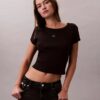 Vävd Monologo Slim T-shirt Vävd Monologo Slim T-shirt