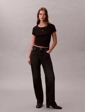 Vävd Monologo Slim T-shirt