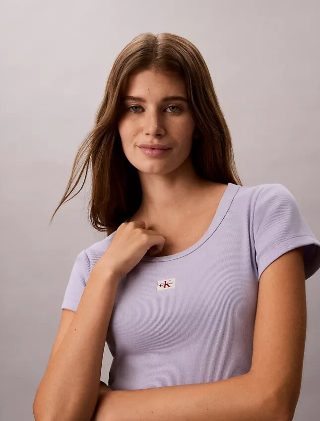 Vävd Monologo Slim T-shirt Vävd Monologo Slim T-shirt