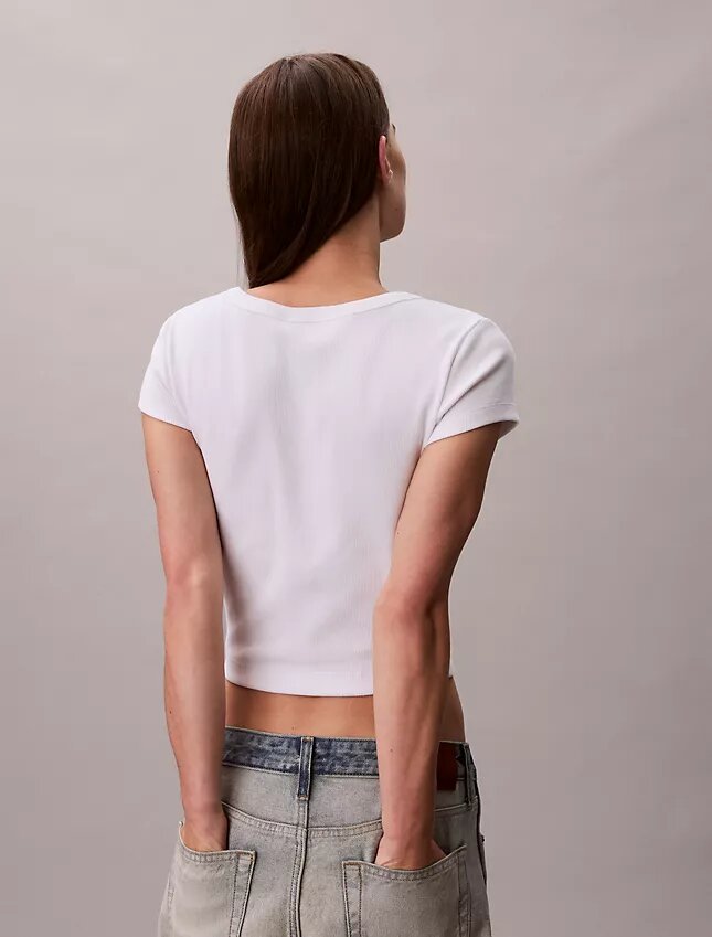 Vävd Monologo Slim T-shirt Vävd Monologo Slim T-shirt