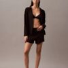 Vävda sovshorts i viskos Vävda sovshorts i viskos