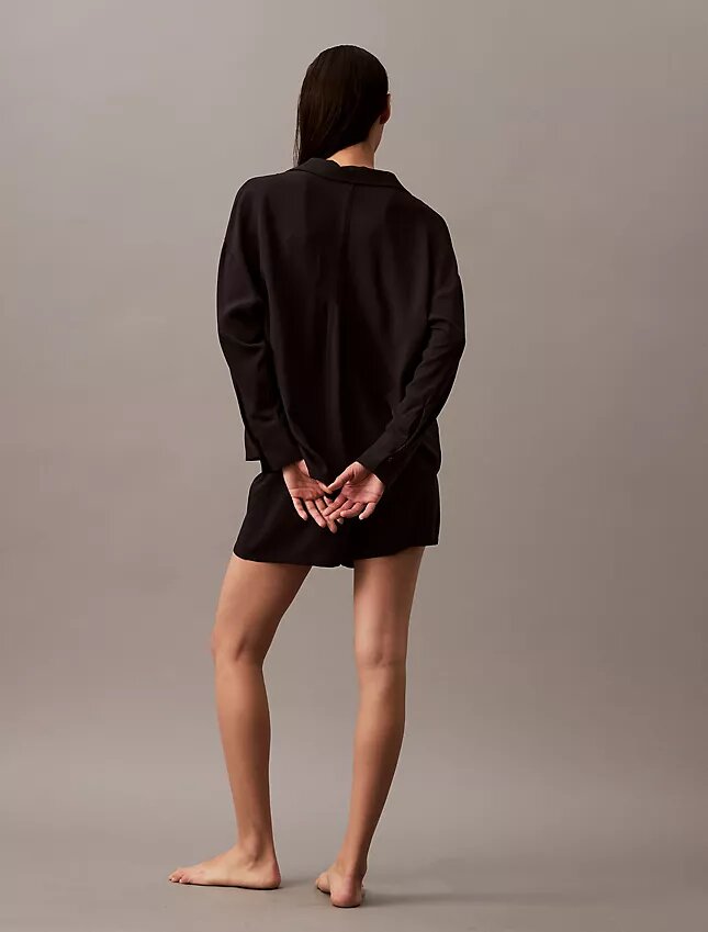 Vävda sovshorts i viskos Vävda sovshorts i viskos