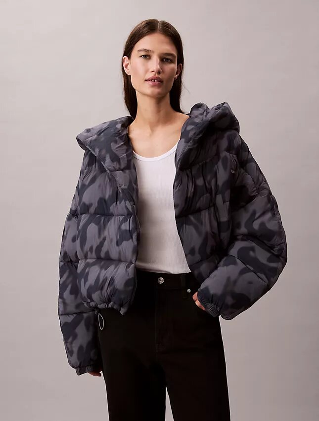 Wrap-pufferjacka Wrap-pufferjacka
