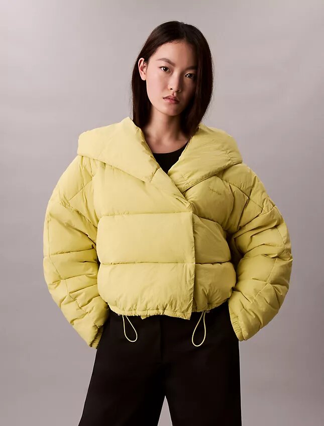 Wrap-pufferjacka Wrap-pufferjacka
