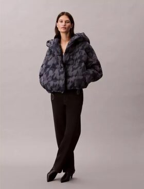 Wrap-pufferjacka
